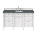 Bright White / Parisien Bleu - 3 Faucet Holes