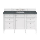 Bright White / Parisien Bleu - 3 Faucet Holes