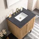 Light Natural Oak / Charcoal Soapstone - 3 Faucet Holes