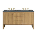 Light Natural Oak / Parisien Bleu - 3 Faucet Holes