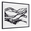 Renwil Mica 45" Wide Wall Art with Wood Frame - Painted Black