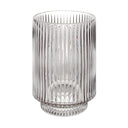 Renwil Amiens Indoor Mouth Blown Glass Glass Vase - Grey Fluted