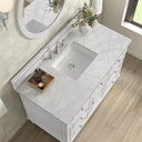 Bright White / White Zeus - 3 Faucet Holes