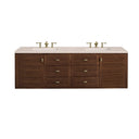 Mid-Century Walnut / Eternal Marfil - 3 Faucet Holes