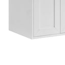 Glossy White / Brushed Nickel
