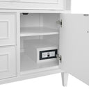 Bright White / White Zeus - 3 Faucet Holes