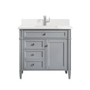 Urban Gray / White Zeus - 1 Faucet Hole