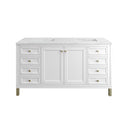 Glossy White / Ethereal Noctis - 3 Faucet Holes