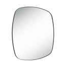 Renwil Sparti 36" Tall Square Wall Mirror - Black