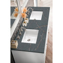 Glossy White / Parisien Bleu - 3 Faucet Holes