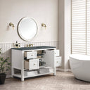 Bright White / Parisien Bleu - 3 Faucet Holes