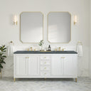 Glossy White / Parisien Bleu - 3 Faucet Holes