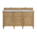 Light Natural Oak / Victorian Silver - 3 Faucet Holes