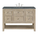 Whitewashed Oak / Parisien Bleu - 3 Faucet Holes