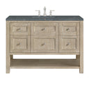Whitewashed Oak / Parisien Bleu - 3 Faucet Holes