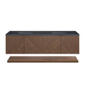 Chestnut / Charcoal Soapstone - 3 Faucet Holes