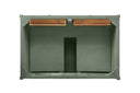 Smokey Celadon / White Zeus - 1 Faucet Hole