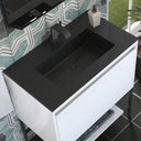 Glossy White / Matte Black / Charcoal Black - 1 Faucet Hole