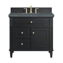 Black Onyx / Parisien Bleu - 3 Faucet Holes