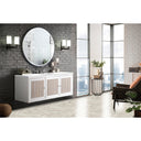 Glossy White / White Zeus - 3 Faucet Holes