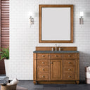 Saddle Brown / Parisien Bleu - 3 Faucet Holes