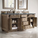 Whitewashed Walnut / Parisien Bleu - 3 Faucet Holes