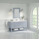 Serenity Blue / White Zeus - 1 Faucet Hole