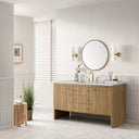 Light Natural Oak / Eternal Jasmine Pearl - 3 Faucet Holes