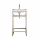 Brushed Nickel / No Cabinet