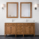 Saddle Brown / White Zeus - 1 Faucet Hole