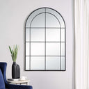 Renwil Atkinson 62" Tall Arch Full Length Mirror - Black