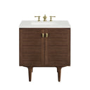 Mid-Century Walnut / Lime Delight - 3 Faucet Holes