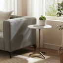 Renwil Canning Indoor Cast Aluminum Side Table - Antique Brass