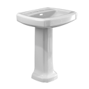 Toto Guinevere 24 3/8" x 19 7/8" Rectangular Pedestal Bathroom Sink For 8" Center Faucets
