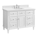 Bright White / White Zeus - 3 Faucet Holes