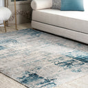 Renwil Ariella 7'10 x 10'2 Power Loomed Indoor Rug - Blue