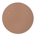 Renwil Porpoise 36" Tall Round Mirror - Matte White