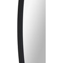 Renwil Sami 48" Tall Round Wall Mirror - Black