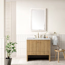 Light Natural Oak / Eternal Jasmine Pearl - 3 Faucet Holes