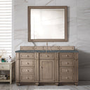Whitewashed Walnut / Parisien Bleu - 3 Faucet Holes
