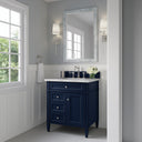Victory Blue / Victorian Silver - 3 Faucet Holes