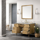 Light Natural Oak / Eternal Jasmine Pearl - 3 Faucet Holes