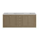 Walnut Whisper / Eternal Jasmine Pearl - 3 Faucet Holes