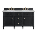 Black Onyx / Victorian Silver - 3 Faucet Holes