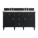 Black Onyx / Victorian Silver - 3 Faucet Holes