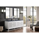 Glossy White / Charcoal Soapstone - 3 Faucet Holes