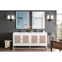 Glossy White / White Zeus - 3 Faucet Holes