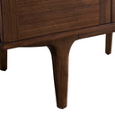 Mid-Century Walnut / White Zeus - 3 Faucet Holes