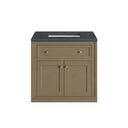 Walnut Whisper / Charcoal Soapstone - 3 Faucet Holes