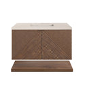 Chestnut / Eternal Marfil - 3 Faucet Holes